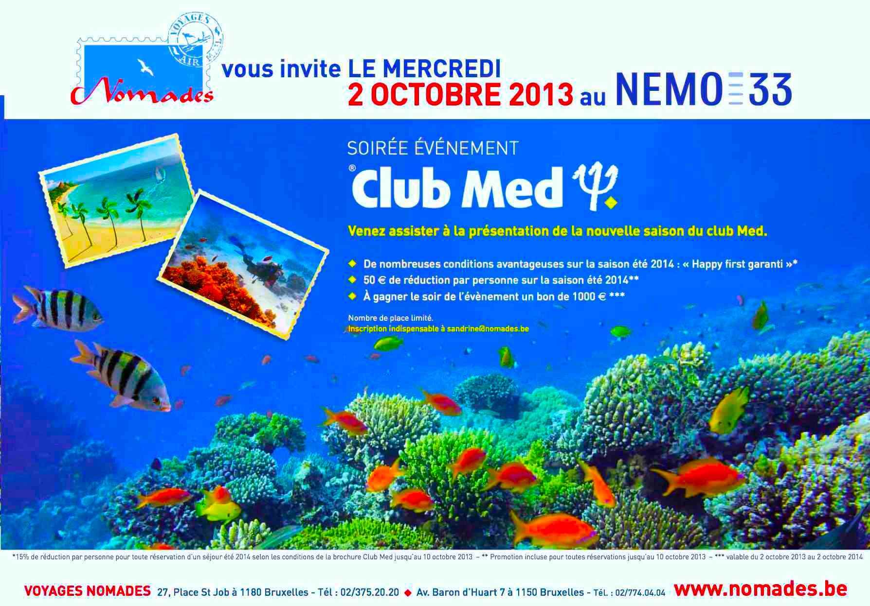 CLUB MED PLONGEE